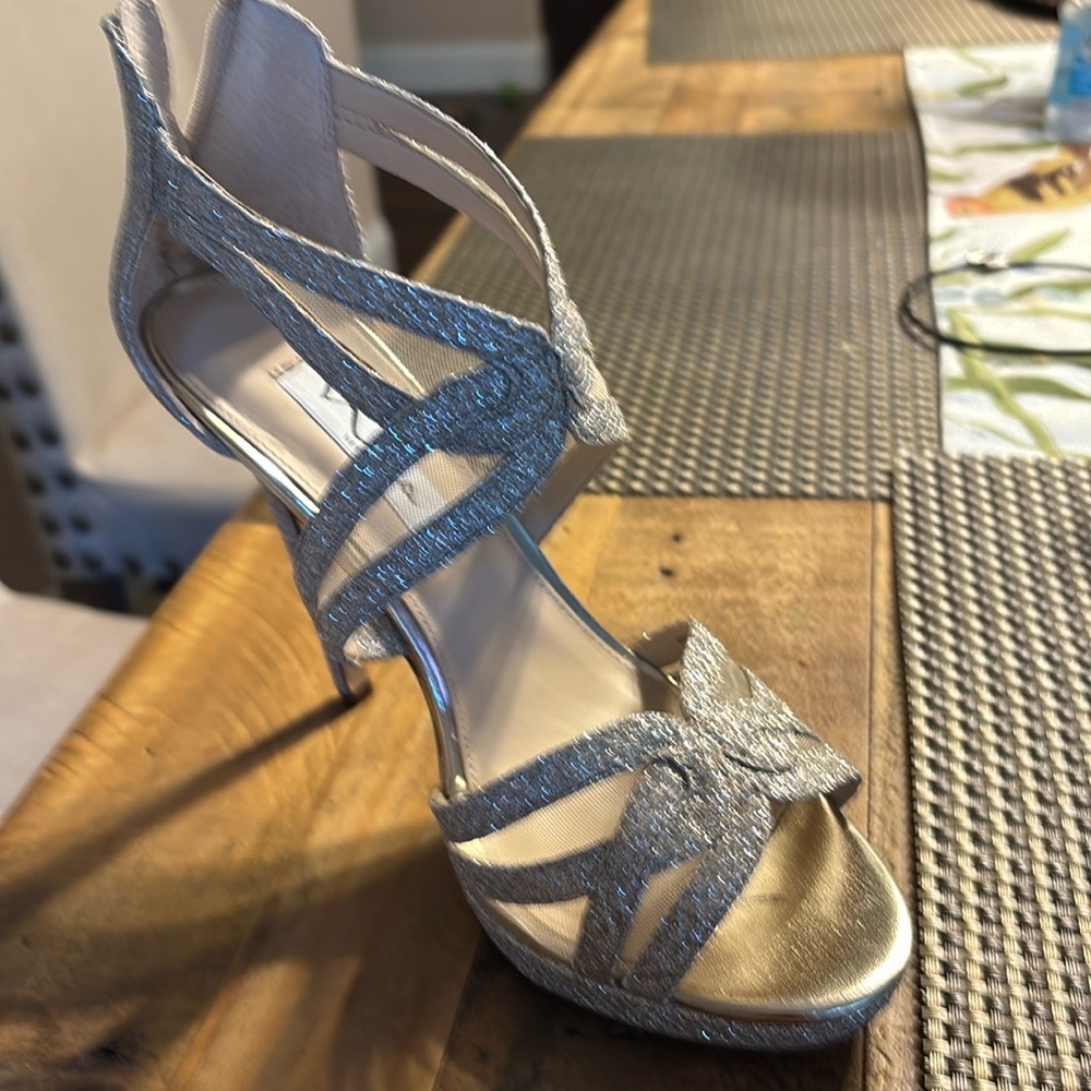 Nina gold high heels